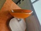 Designerska UMYWALKA SZKLANA Pomarańczowa - 2