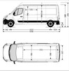 Renault Master L3H2 150 KM HAK | DRZWI z obu stron | Webasto | KAMERA - 10