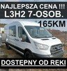 Ford Transit L3H2 165KM  Super Cena Brygadowy 7-osobowy Kamera Czujniki
