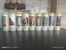 Znicze 7 dniowe z motywem religijnym. 12 sztuk. - 2