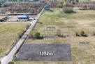 Działka 1398m2 z warunkami zabudowy, gm.Włocławek