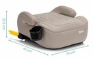 Fotelik Samochodowy siedzisko i-Size 125-150cm ISOFIX Beige - 4