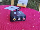 Adapter Przejściówka splitter HDMI Chinch RCA Konwerter - 2