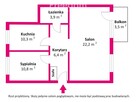 Mieszkanie 54 m2 1 piętro Koło Tulipanowa - 14