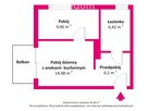 Apartament 2 pokoje Penelopa Silver – balkon - 6