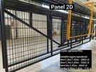 Brama przesuwna 4m wypełnienie panel aluminiowy, inne modele - 12