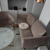 Styl i wygoda! Komplet : sofa, 3 fotele i 2 pufy - 9
