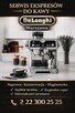 Serwis DELONGHI Warszawa tel. 22 300 25 25 - 5