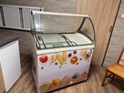 Witryna na lody gałkowe 7 kuwet - 2
