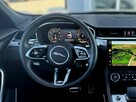 Jaguar F-PACE 4x4 skóra el.fotele WEBASTO acc FUL LED kamery 360 wentylacja MAX OP - 15