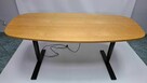 Biurko z el. reg. wysokości Kinnarps 180x80 buk naturalny - 2