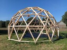 Kopuła geodezyjna 35m2. Konstrukcja pod glamping. OFF GRID. - 8