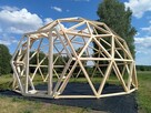 Kopuła geodezyjna 35m2. Konstrukcja pod glamping. OFF GRID. - 2