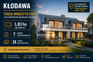 Kłodawa, 1,830 ha, WZ, 7 budynków jednorodzinnych