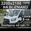 Ford Transit 6-os Skrzynia na bliźniaku 3800x2100 Hak 130KM Podwójna kabina od ręki