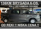 Ford Transit Custom L2 136KM 6-os. Brygadowy Trend Niska Cena ! Kamera Czujniki Full Led
