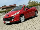 Peugeot 207 CC Cabrio * Klimatyzacja * Oryg. Przebieg * JBL * Skóra * Podg. Fotele