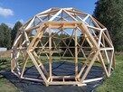 Kopuła geodezyjna 35m2. Konstrukcja pod glamping. OFF GRID. - 4