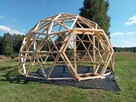 Kopuła geodezyjna 35m2. Konstrukcja pod glamping. OFF GRID. - 7