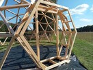 Kopuła geodezyjna 35m2. Konstrukcja pod glamping. OFF GRID. - 5