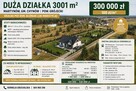 Przestronna działka 3000m2 - MPZP szybka zabudowa - 1