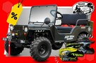 Inna Inny BUGGY UTV JEEP 150cc KEYMOTO Półautomat Wyciągarka LED Hak Szyba - 1