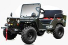Inna Inny BUGGY UTV JEEP 150cc KEYMOTO Półautomat Wyciągarka LED Hak Szyba - 6