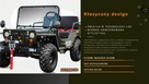 Inna Inny BUGGY UTV JEEP 150cc KEYMOTO Półautomat Wyciągarka LED Hak Szyba - 9