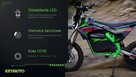 Inna Inny Cross ELEKTRYCZNY 3000W 72V 32Ah Keymoto KOŁA 17/14 cali Li-Ion LED - 4