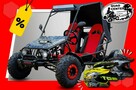 Inna Inny Buggy Gokart UTV 150 Półautomat El. Start Wsteczny Koła 8' LED BAR