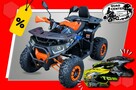 Inna Inny Quad ATV DUŻY 125 ARMOUR PRO 8 Licznik Tarcza Półautomat Oparcie LED