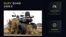 Inna Inny Quad ATV 250cc HUMMER Automat LED Oparcie Lusterka Hak Chłodnica Oleju - 7