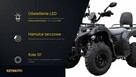 Inna Inny Quad ATV 250cc HUMMER Automat LED Oparcie Lusterka Hak Chłodnica Oleju - 9