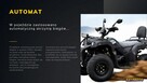 Inna Inny Quad ATV 250cc HUMMER Automat LED Oparcie Lusterka Hak Chłodnica Oleju - 11