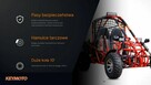 Inna Inny Buggy Gokart UTV 250cc KEYMOTO AUTOMAT El. Start Wsteczny LED Alufelgi - 3