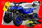 Inna Inny Mini Quad ATV 49cc BS HERCULES PILOTY Dwusuw AUTOMAT El. Start 6 cali