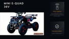 Inna Inny Mini Quad ATV ELEKTRYCZNY KEYMOTO Model N 1000W 36V Lampy LED Piloty - 16
