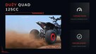 Inna Inny Quad ATV DUŻY 125cc KEYMOTO MODEL Q8' Automat 8 cali Licznik LCD LED - 8