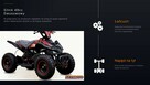 Inna Inny Mini Quad ATV 49cc KEYMOTO RACER Dwusuw AUTOMAT Start 6 cali - 8