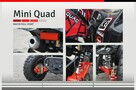 Inna Inny Mini Quad ATV 49cc KEYMOTO RACER Dwusuw AUTOMAT Start 6 cali - 14