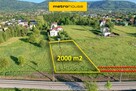 Działka budowlana 2000 m2 w Kozach.