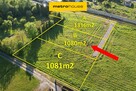 Działka budowlana Kozy 1080m2. - 1