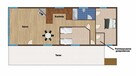 Bungalow w okolicy jeziora Wałpusz. - 12