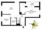 Luksusowy apartament z loggią blisko Metra - 12