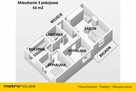 Mieszkanie 3 pokojowe z balkonem w niskim bloku. - 9