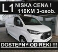 Ford Transit Custom L1 110KM Kamera Czujniki Dostępny od ręki !!! 1470 zł L1