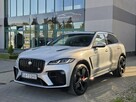Jaguar F-PACE SVR 5.0 V8 Supercharged 550 KM. Gwarancja 08.2027. Salon PL. FV23%. - 1