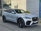 Jaguar F-PACE SVR 5.0 V8 Supercharged 550 KM. Gwarancja 08.2027. Salon PL. FV23%. - 3