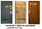 Drzwi wejściowe wewnątrzklatkowe zewnętrzne z montażem - 16