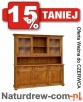 Duży drewniany Kredens,Witryna 15 od PRODUCENTA -Promocja - 1